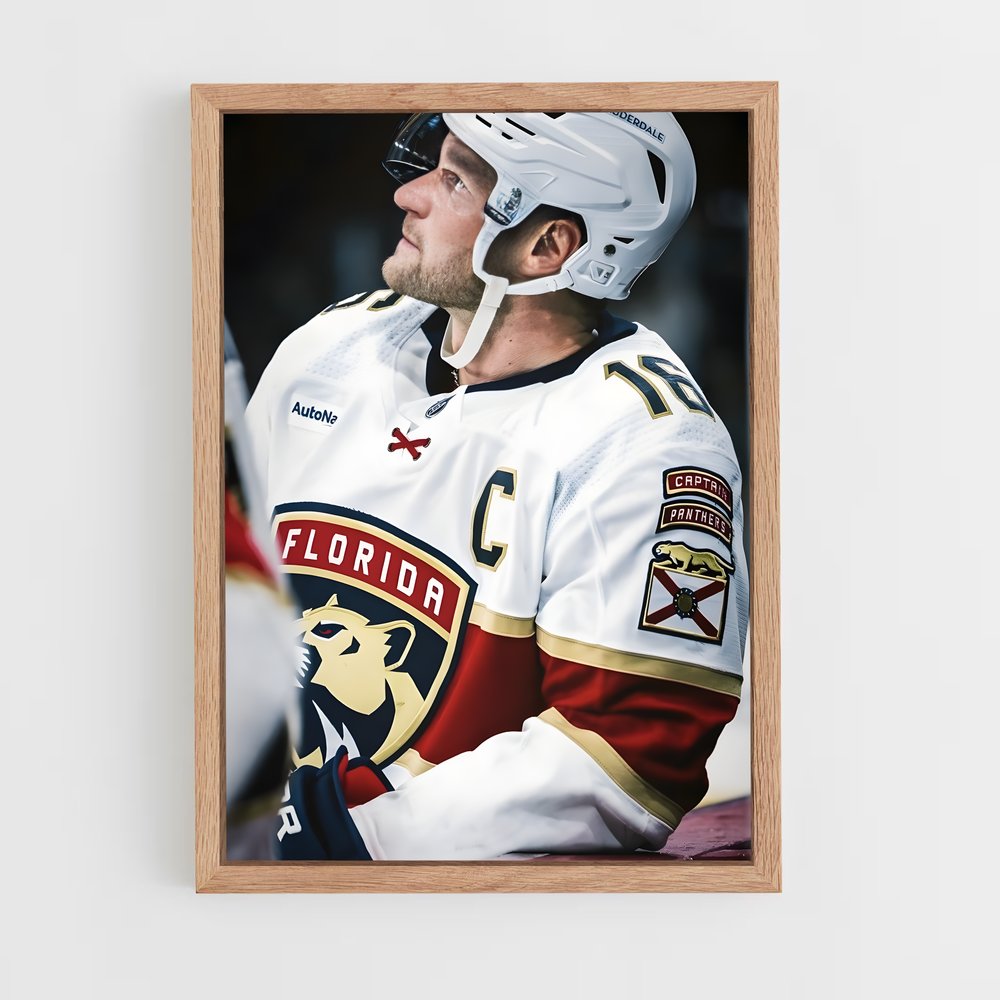 Poster Le Barbu de la Glace – affiche Hockey sur glace (vue 4)